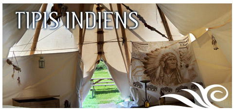 Tipis indiens, camping Gavarnie Gdre, Hautes-Pyrnes 65